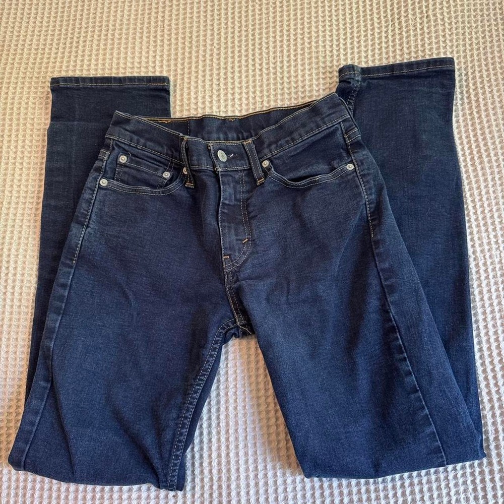 Levi's 511 navy blue jeans